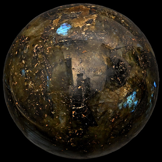 Polished Labradorite Sphere