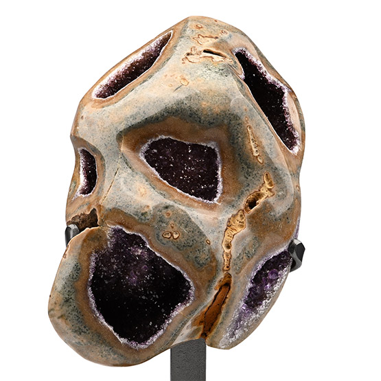 Agate and Amethyst Window Display