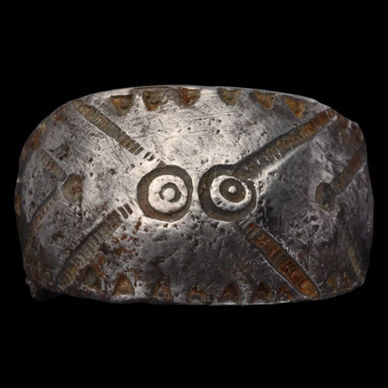Viking Age Silver Decorated Ring