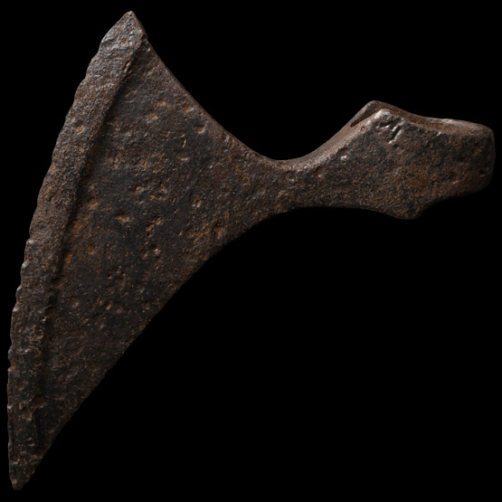 Viking Age Iron Hook-Billed Axehead