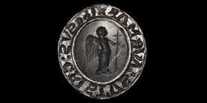 Medieval Intaglio Silver Seal Matrix
