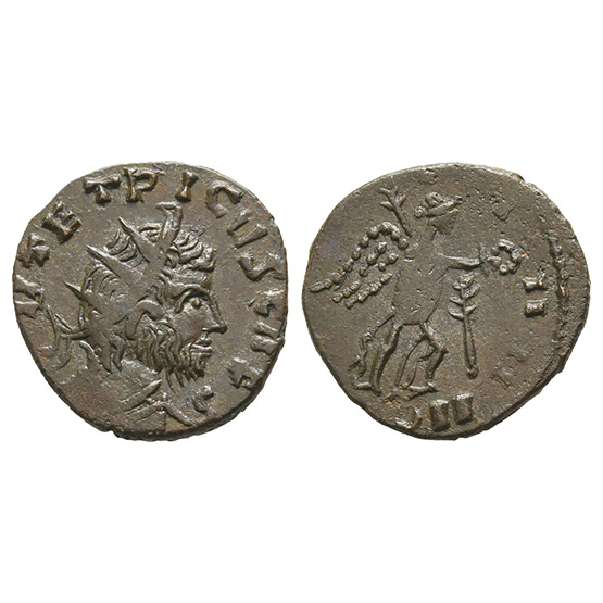 Tetricus I, Romano-Gallic Emperor BI Antoninianus.