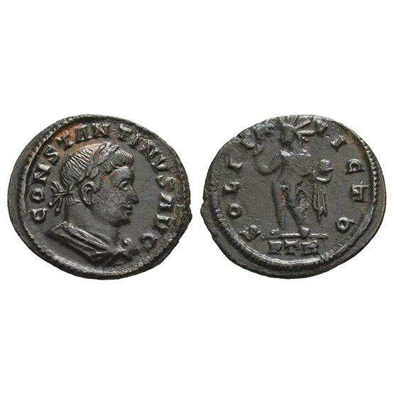 Constantine I BI Half Nummus.