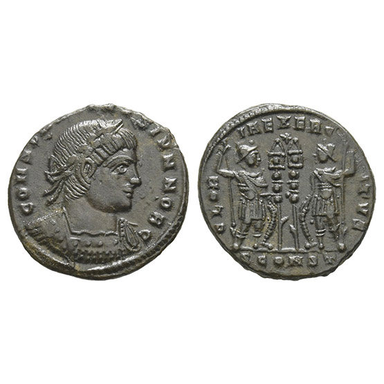 Constantine II, as Caesar BI Nummus.