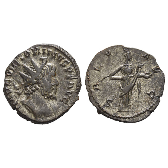 Victorinus, Romano-Gallic Emperor BI Antoninianus.