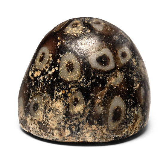 Roman Millefiori Glass Gaming Piece