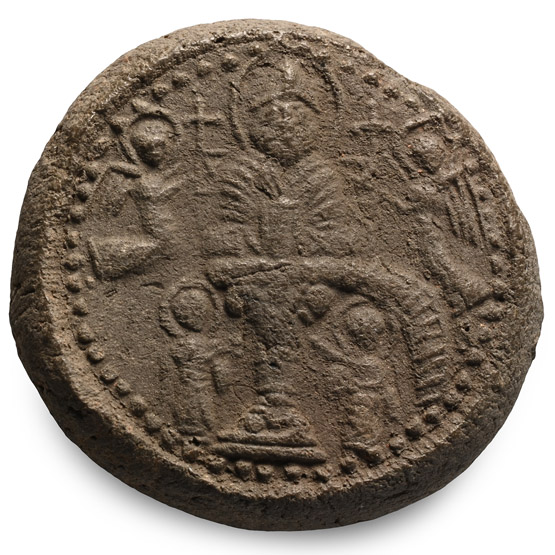 Simon Stylite Terracotta Pilgrims Token