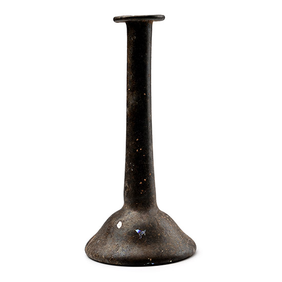 Roman Tall Glass Flask