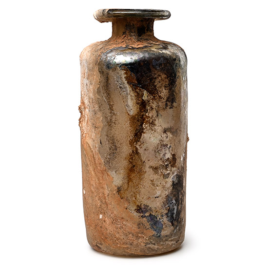 Roman Glass Bottle