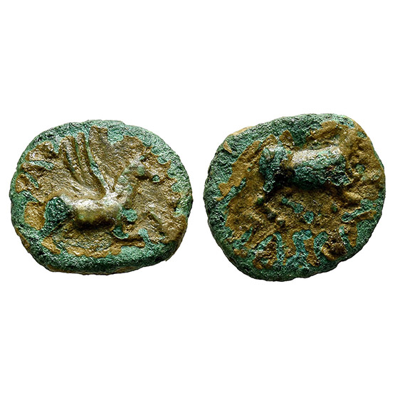 Celtic Britannia. Catuvellauni and Trinovantes, Cunobelin AE Unit.