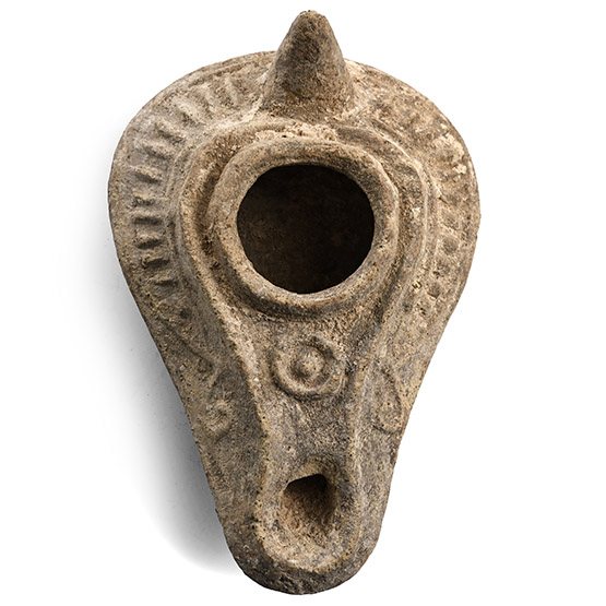 Byzantine Terracotta Oil Lamp
