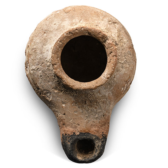 Judean Terracotta Shephelah Oil Lamp