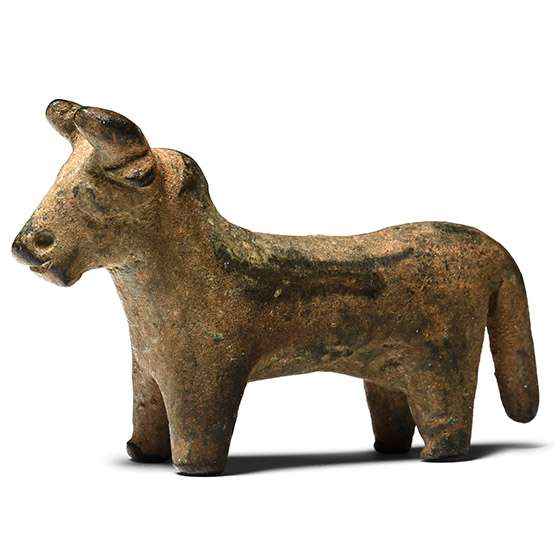 Elamite Bronze Votive Bull