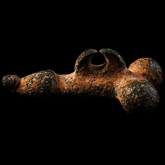 Roman Bronze Phallic Pendant