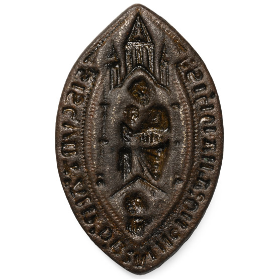 Medieval Seal Matrix with the Virgin and Child