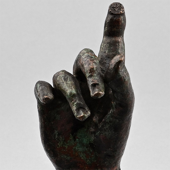 Roman Bronze Statue Hand