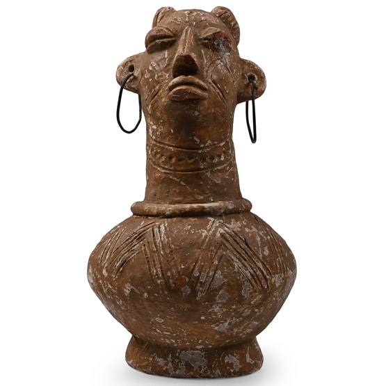 Anthropomorphic Terracotta Statue