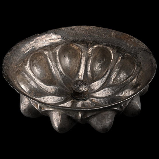 Achaemenid Silver Phiale with Central Rosette