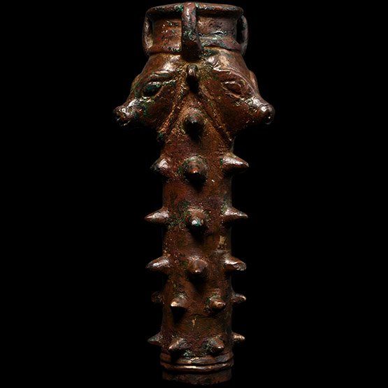 Elamite Sar-e-Gorz Spiked Bronze Macehead