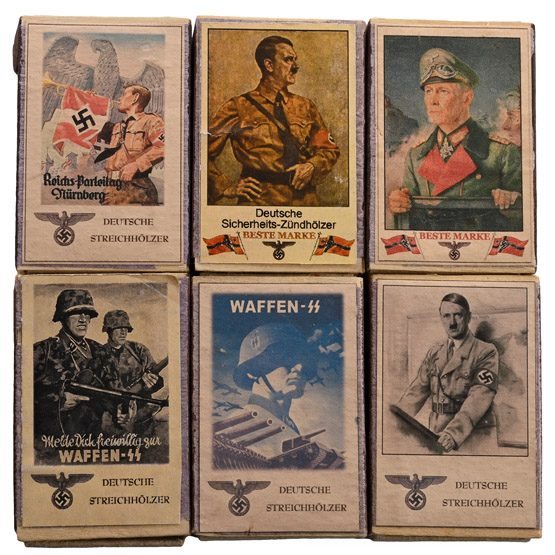 WWII Nazi Propaganda Matchbox Collection