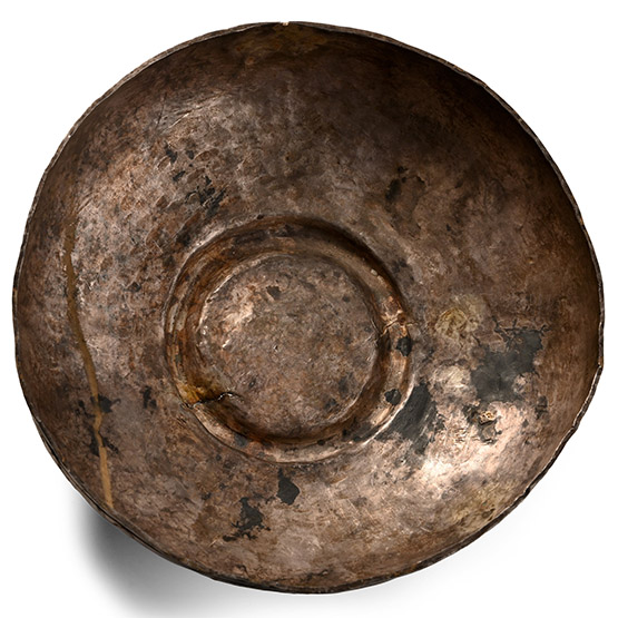 Western Asiatic Silver Drinking Bowl