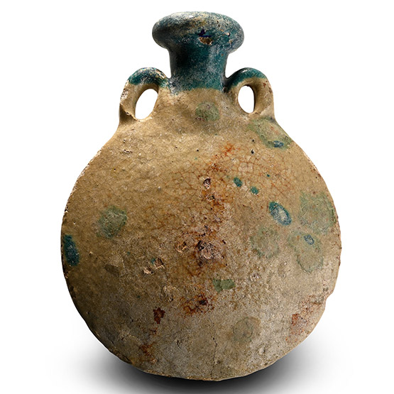 Parthian Blue Glazed Water Vessel