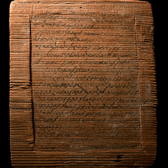 Roman Wooden Tablet with Testamentary Dispositions