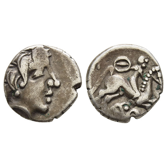 Celtic Central Gaul. Bituriges Cubi AR Drachm.
