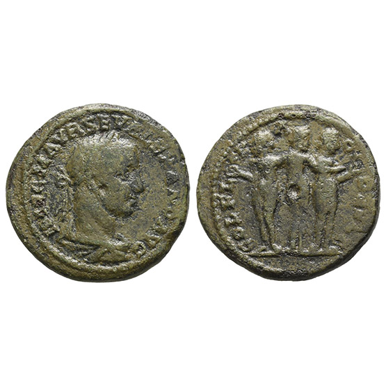 Severus Alexander AE 25mm of Deultum, Thrace.