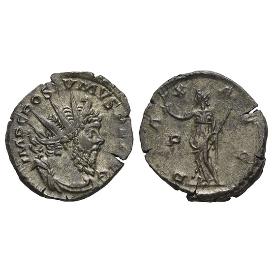 Postumus, Romano-Gallic Emperor BI Antoninianus.
