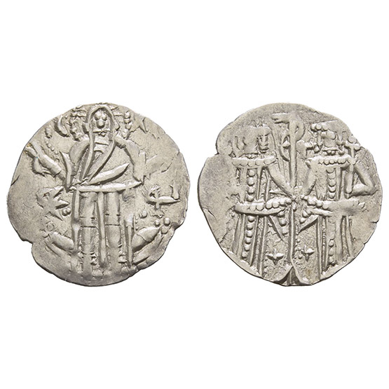 Bulgaria. Second Empire, Ivan Aleksandar, with Michael Asen IV AR Gros.