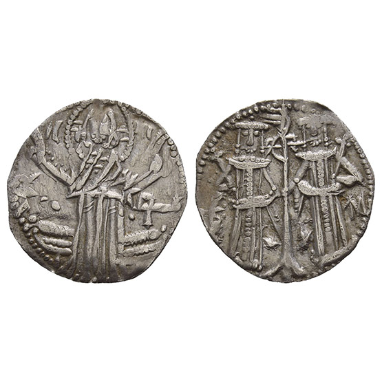 Bulgaria. Second Empire, Ivan Aleksandar, with Michael Asen IV AR Gros.