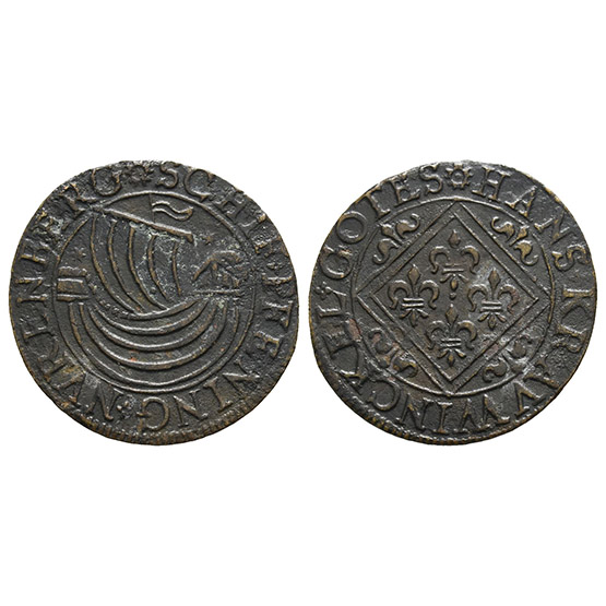 Germany. Nürnberg, Hans Krauwinkel AE Rechenpfennig.