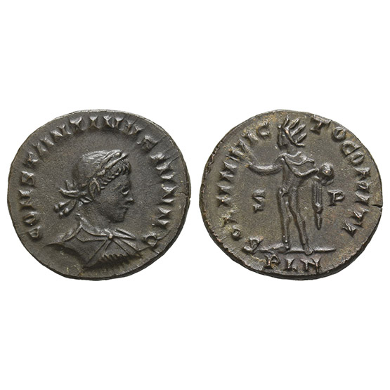 Constantine II, as Caesar BI Nummus.
