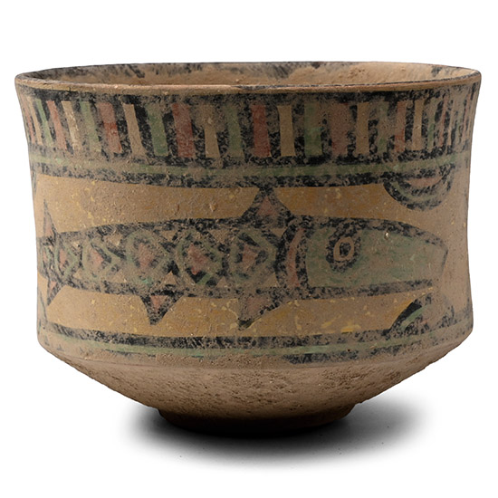Indus Valley Terracotta Bowl with Fish