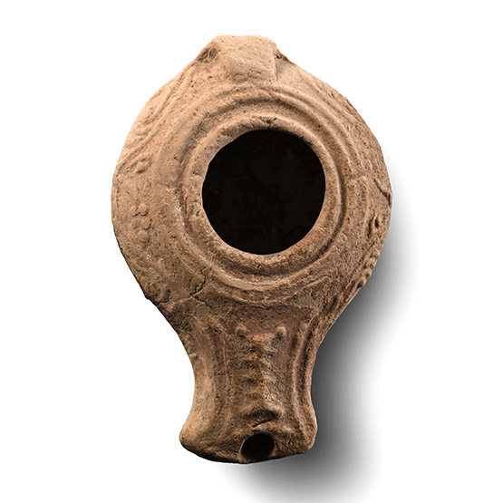Roman Terracotta Oil Lamp