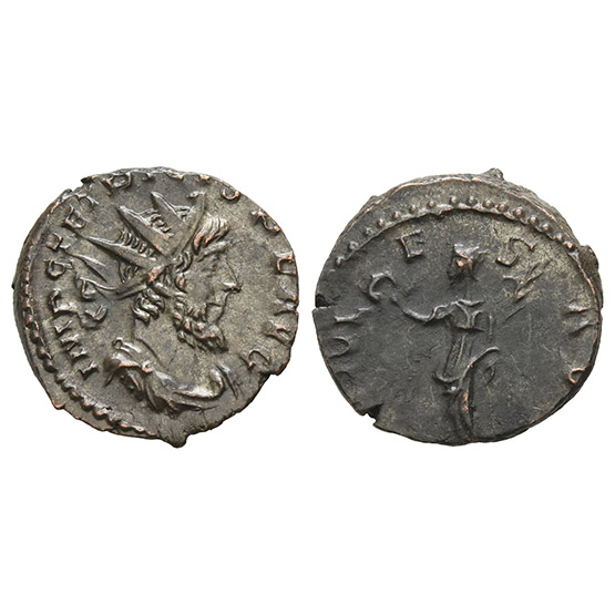 Tetricus I, Romano-Gallic Emperor BI Antoninianus.