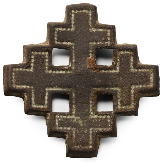 Medieval Bronze Knights Holy Sepulchre Badge