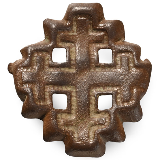 Medieval Bronze Knights Holy Sepulchre Badge