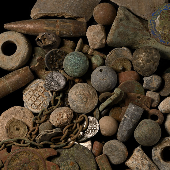 Medieval and Later Artefacts and Coins