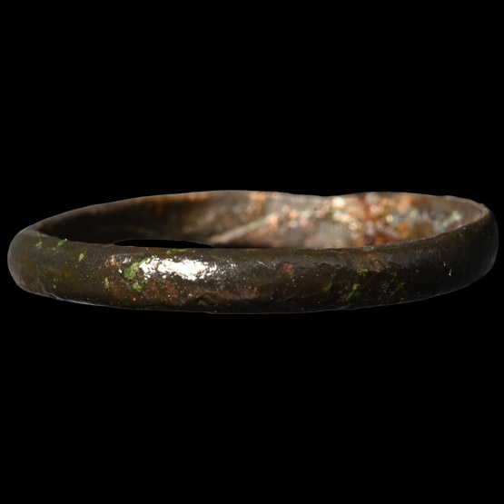 Post Medieval Bronze I Love You Posy Ring