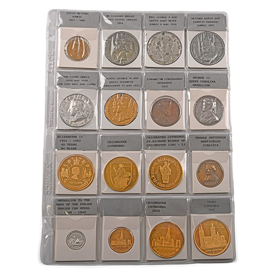 Group of Sixteen [16] Medals.
