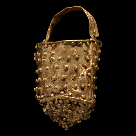 Pre-Viking Gold Aroma Bucket Pendant