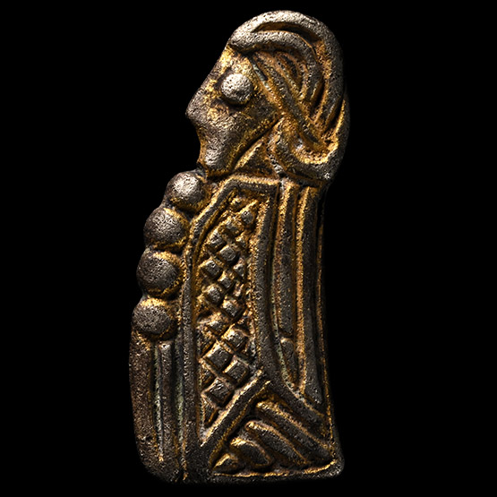 Viking Age Silver Maiden Pendant