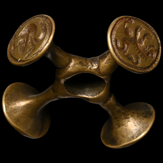 Late Tudor Bronze Four-Way Seal Matrix