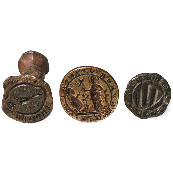 Medieval Bronze Seal Matrix Collection