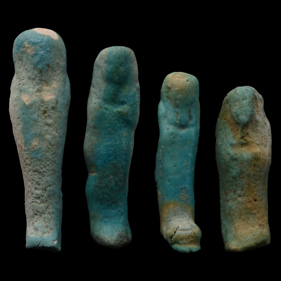 Egyptian Faience Shabti Collection