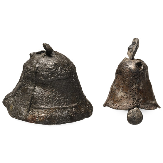 Medieval Pewter Pilgrims Bell Group