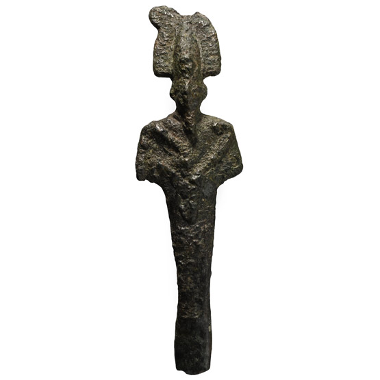 Egyptian Bronze Osiris Statuette
