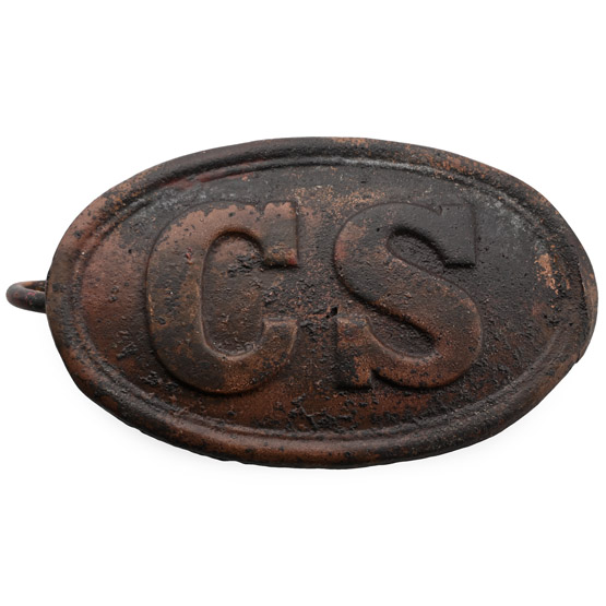 American Confederate States Civil War Belt Buckle